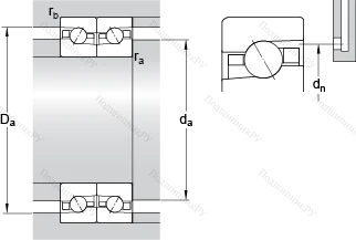 Подшипник BTM 65 ATN 9/HCP 4CDB