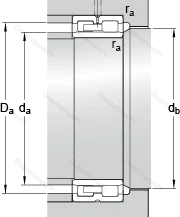 Подшипник NNU 49/500 B/SPW 33X