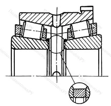 Модификация подшипника 697838Л размер 190x290x130