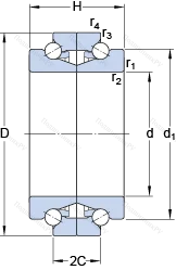 Подшипник BTW 200 CM/SP