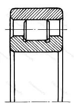 Модификация подшипника 6-802218К1Т размер 90x160x30