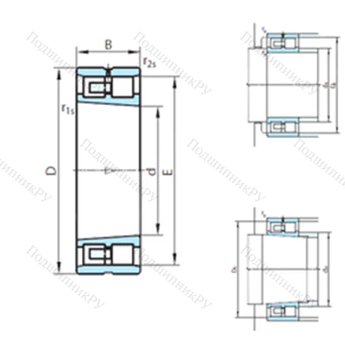 Подшипник роликовый радиальный NN 3064K