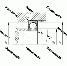 Подшипник 7202-B-TVP