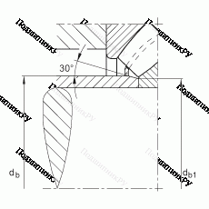 Подшипник 29422-E 1