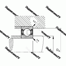 Подшипник 6004-2RSR