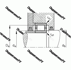 Подшипник NU 2216-E-TVP 2